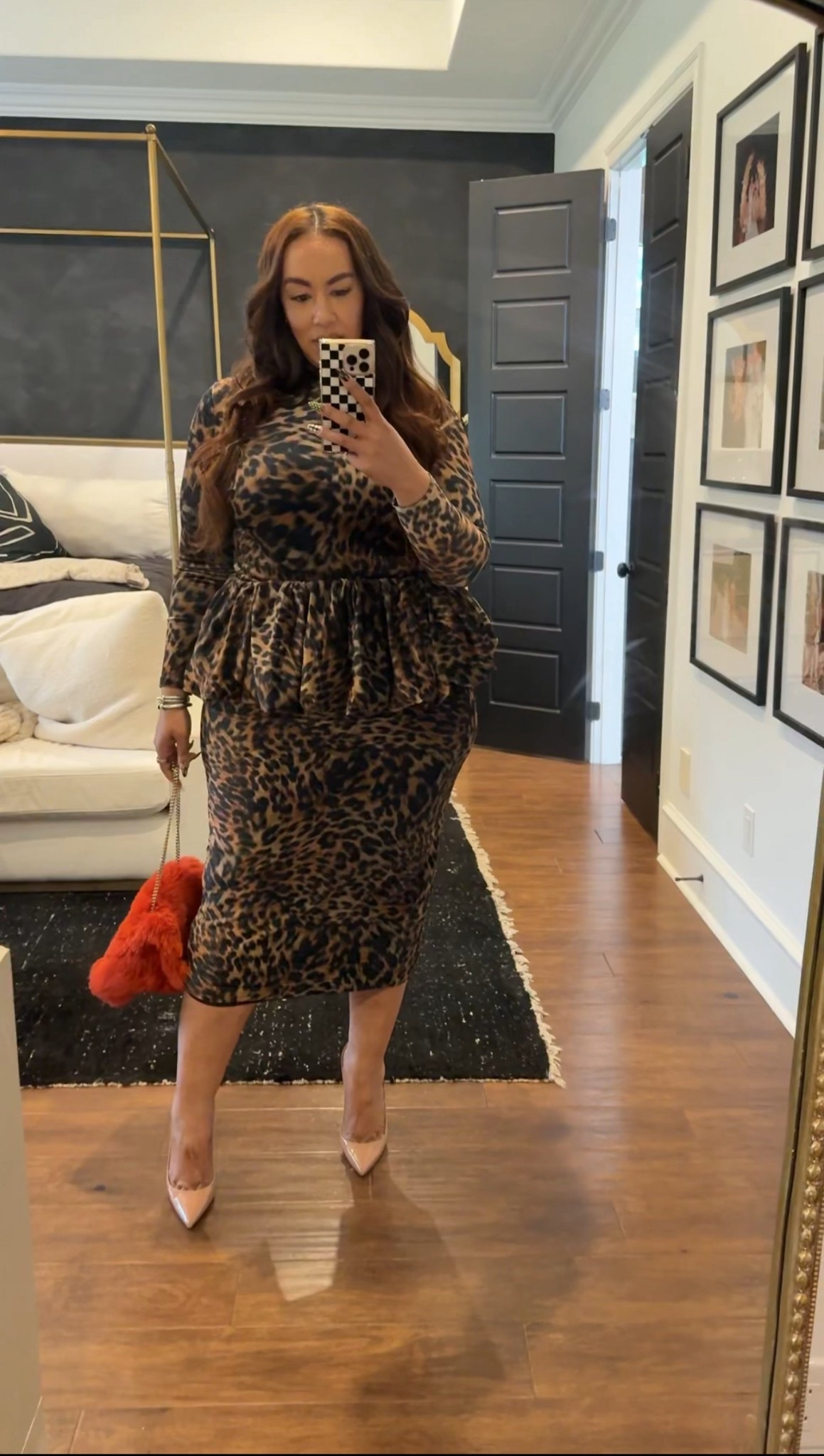 Something about leopard and peplum screams that girl 🤎

#LTKPlusSize #LTKStyleTip #LTKMidsize