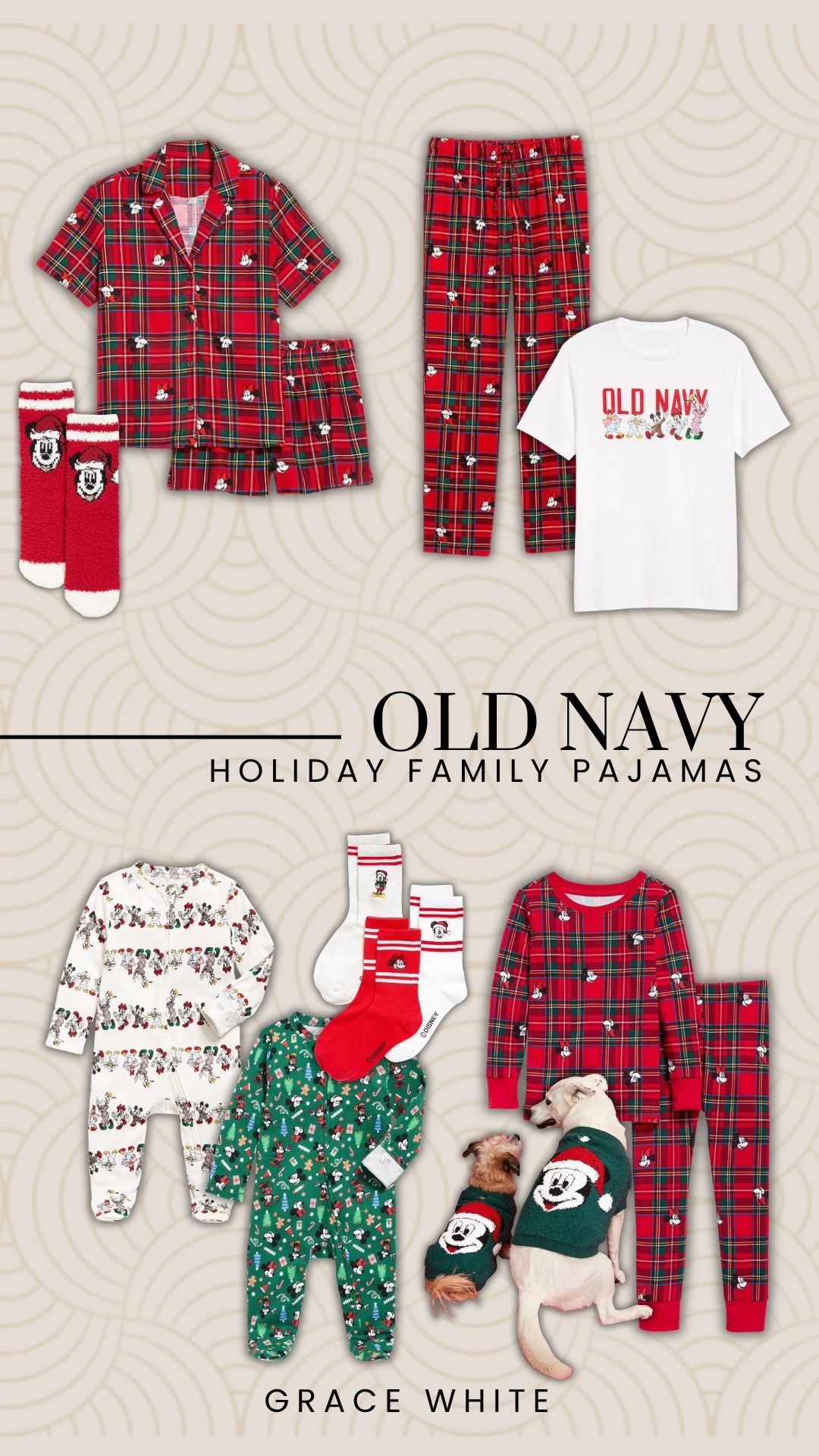 Still dreaming of our recent Disney trip 🥹

The holiday pajamas always sell out fast from Old Navy and these prints are the cutest I found! Plus they are 30% off right now 🫶

family pajamas, Christmas pajamas, family matching, boy mom, mom of 2, toddler mom, active lifestyle, active mom, Grace White, A Southern Drawl 

 #LTKSeasonal #LTKSaleAlert #LTKFamily