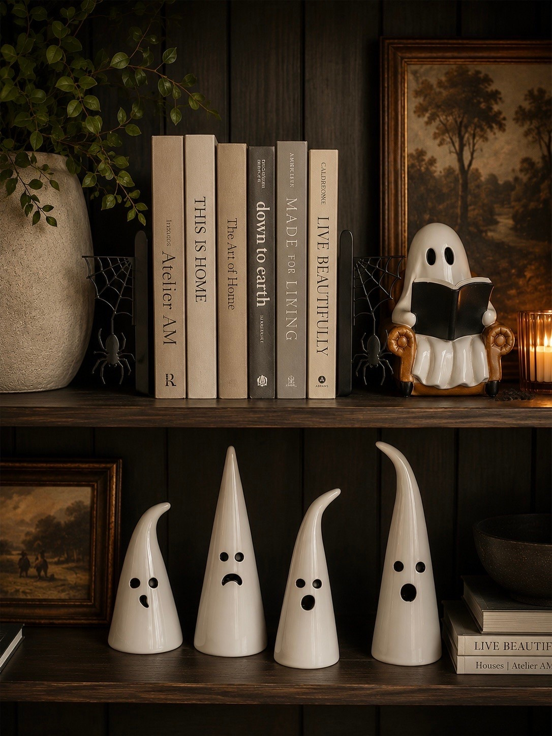 THE CUTEST HALLOWEEN BOOKSHELF DECOR

Follow @farmtotablecreations on Instagram for more home finds and styling inspiration.

These adorable Halloween accents are the perfect way to add a subtle spooky touch to your bookshelves. They feel festive, cozy, and elevated without overwhelming your everyday decor.

Shop all the details in my LTK.

#LTKHome #HalloweenDecor #ShelfStyling #AmazonHome #SeasonalDecor

#LTKHome #LTKSaleAlert #LTKSeasonal