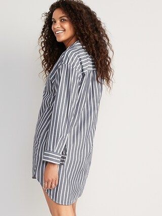 Striped Nightshirt for Women | Old Navy (US)