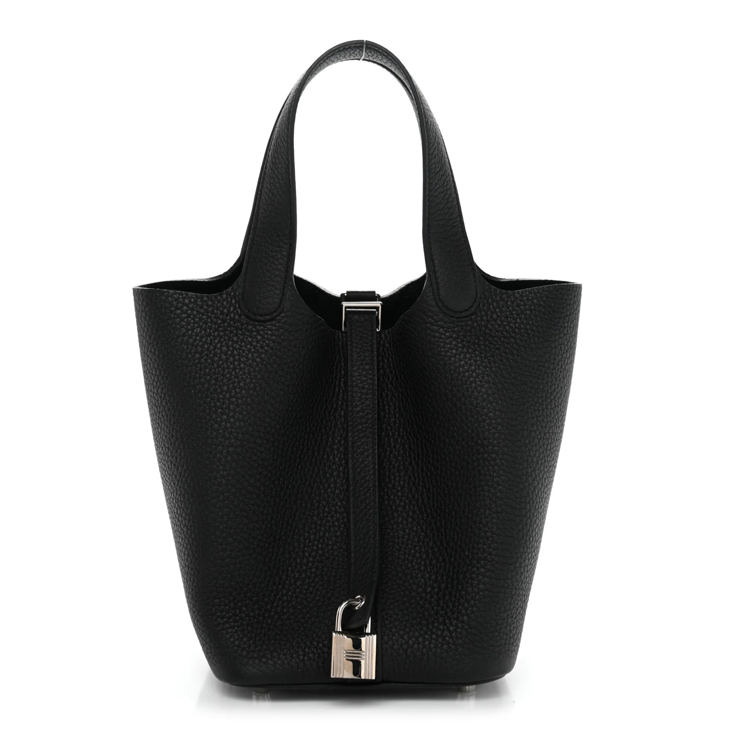Hermes Taurillon Clemence Picotin Lock 18 PM Black 1863344 | FASHIONPHILE (US)