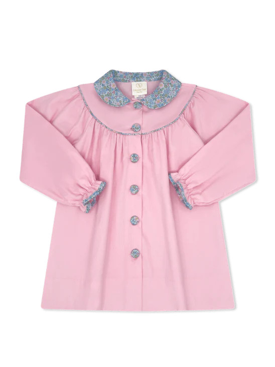Collette Dress Long Sleeve - Princeton Pink Corduroy, Middletown Floral | Lullaby Set