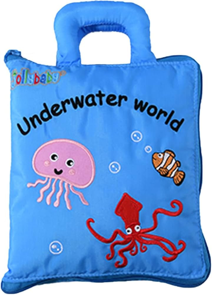 Jollybaby Quiet Book Montessori Toys, Toddlers Travel Toy, Preschool Learning Activities Early Ed... | Amazon (US)