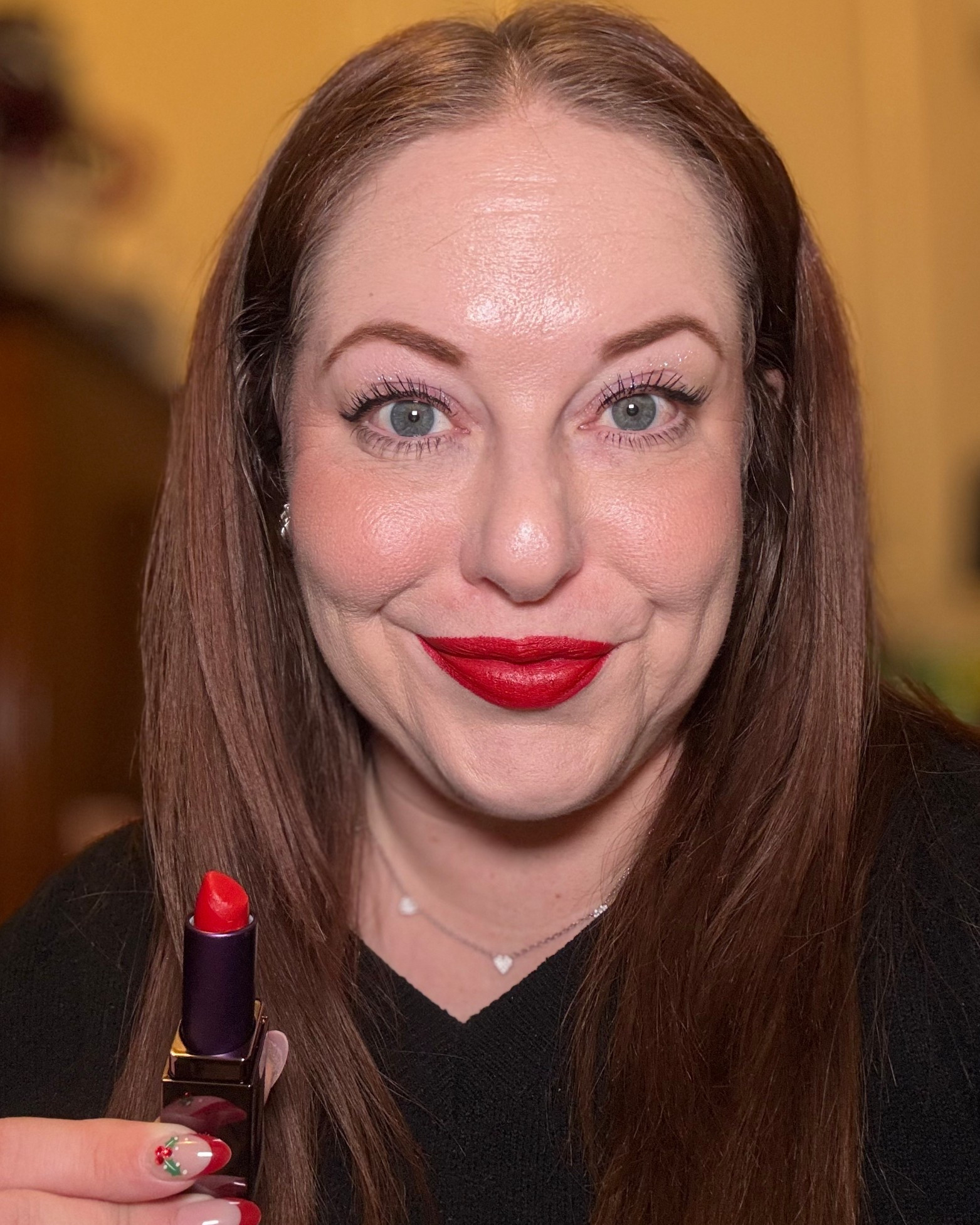 Lipmas bonus: in honor of Taylor Swift’s birthday - Urban Decay Vice Lipstick - shade Bad Blood
#redlip #redlipstick #holidaylip #holidaymakeup #redlips #lipmas #urbandecay 

#LTKgrwm #LTKHoliday #LTKBeauty