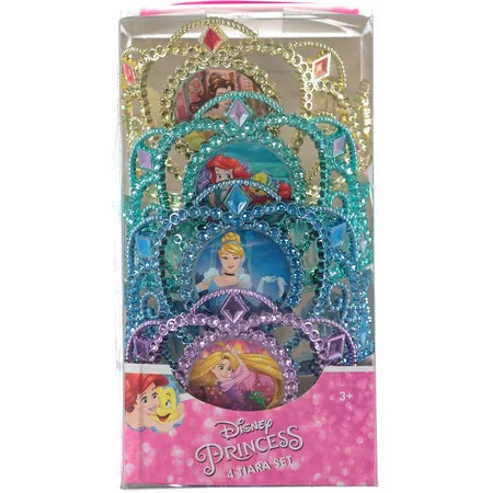 Disney Princess Tiaras, 4 Pack