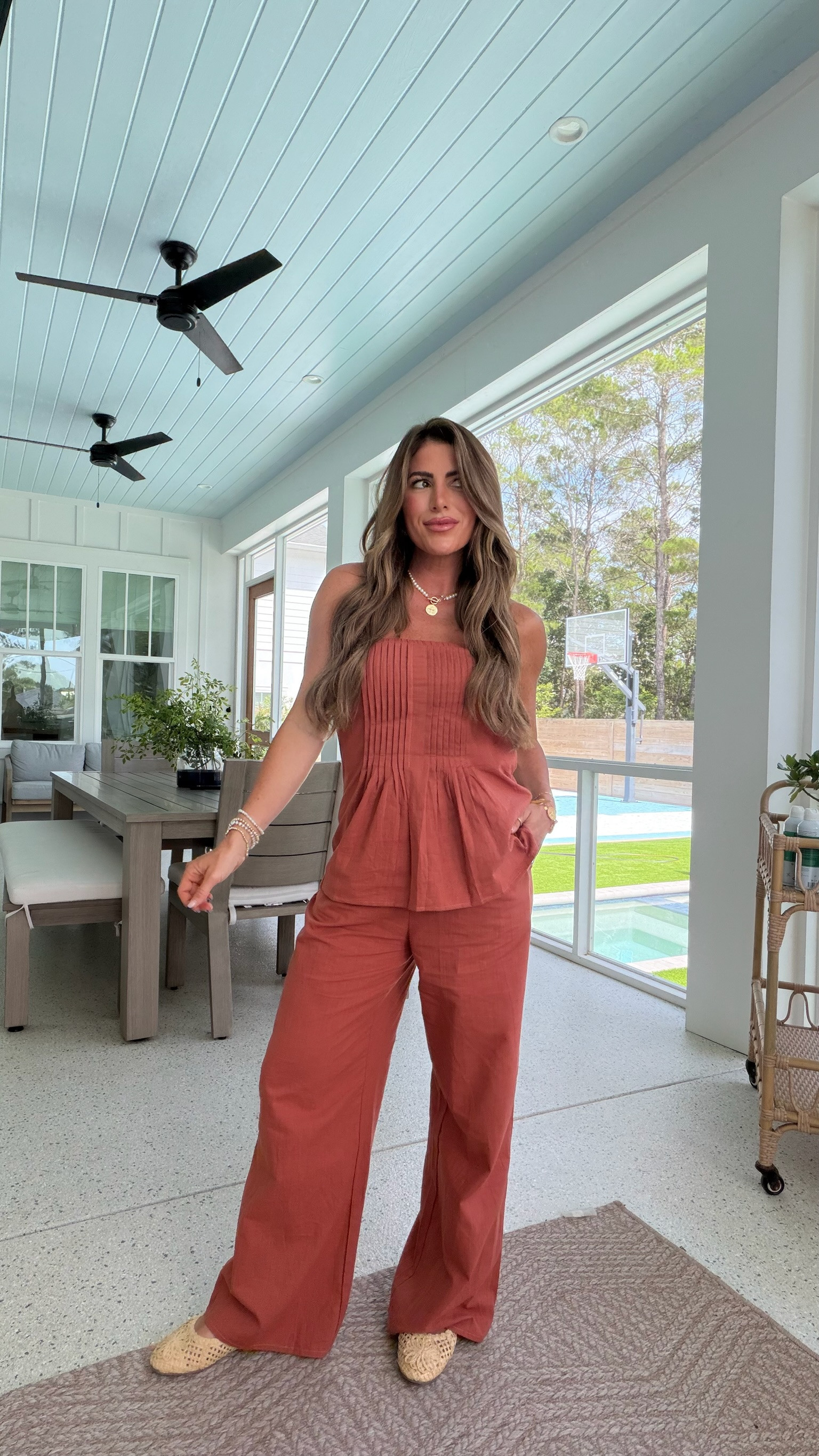 These comfy flats are perfect for summer days. Pair them with your favorite tank top for an easy-going look!

beach day, comfy shoes, summer style, jess fay, amazon finds, summer set, vacation outfit, resort wear, linen set, beach vacation, cruise outfit, brunch outfit, vacation style, warm weather fashion, summer getaway outfit 

 #LTKootd #LTKPetite