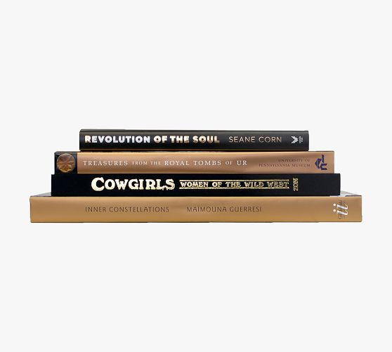 Coffee Table Book Stack, Set of 4 | Pottery Barn (US)