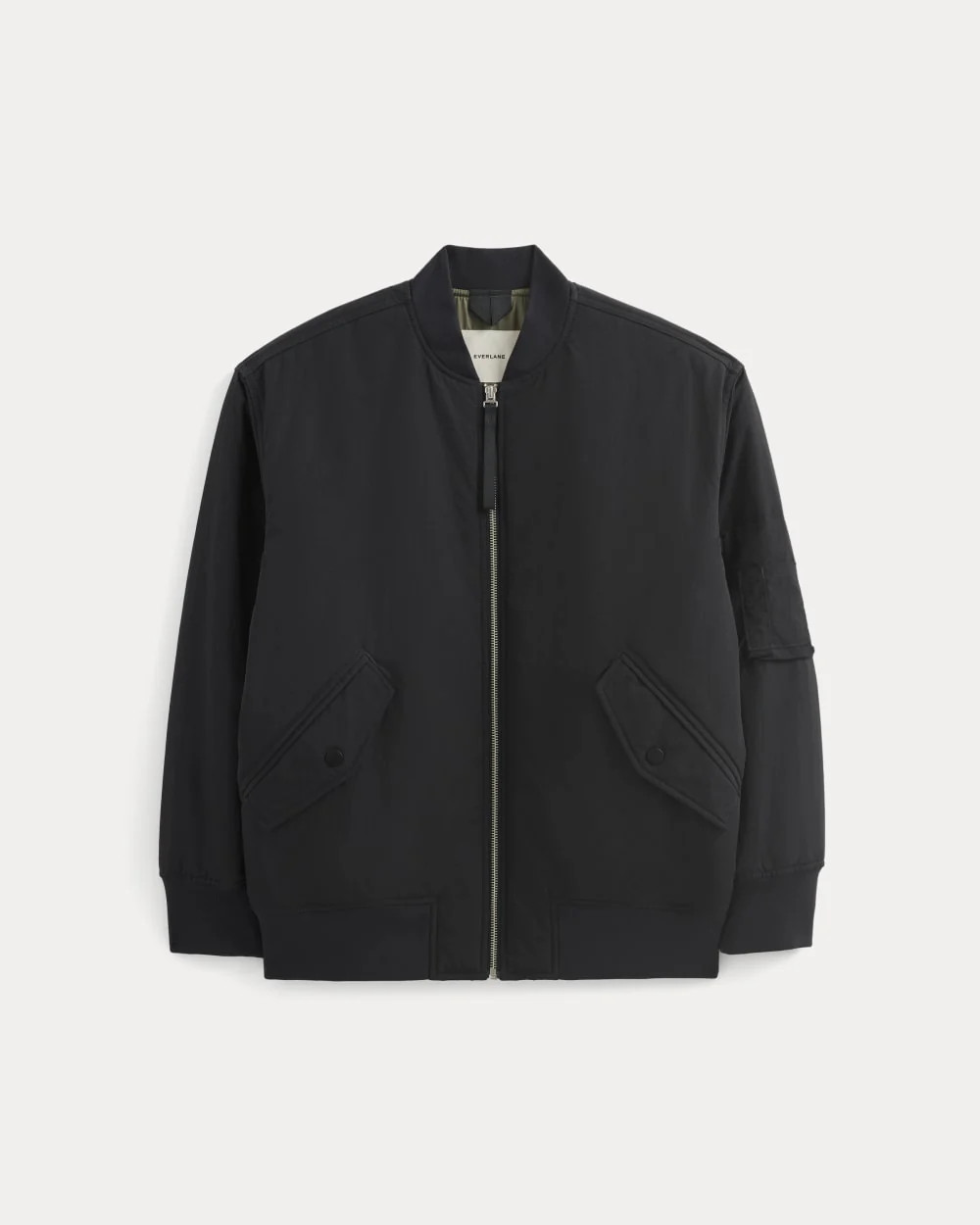 Renew Oversized Puffer Bomber | Black | Everlane