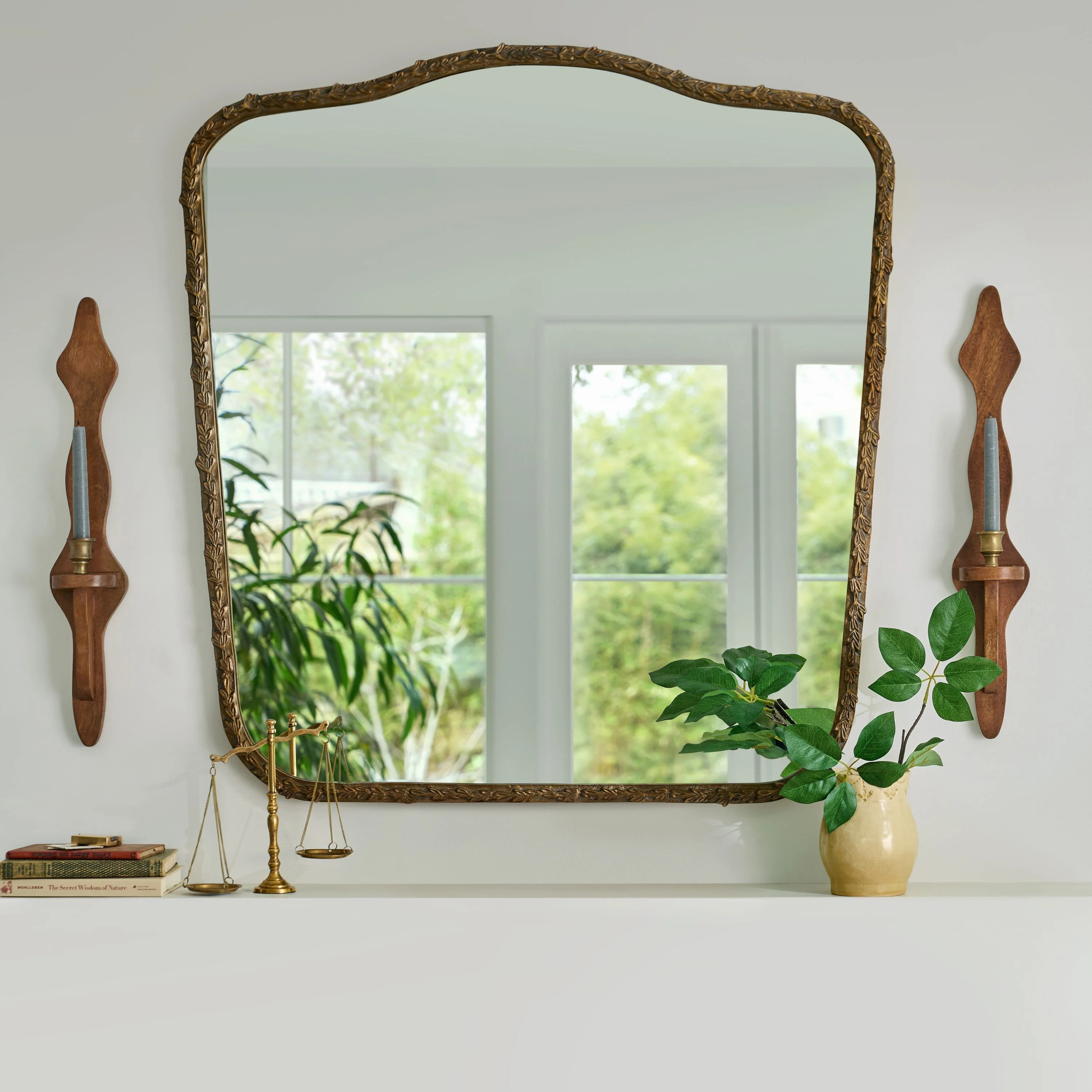Laurel Metal Framed Mirror | Magnolia