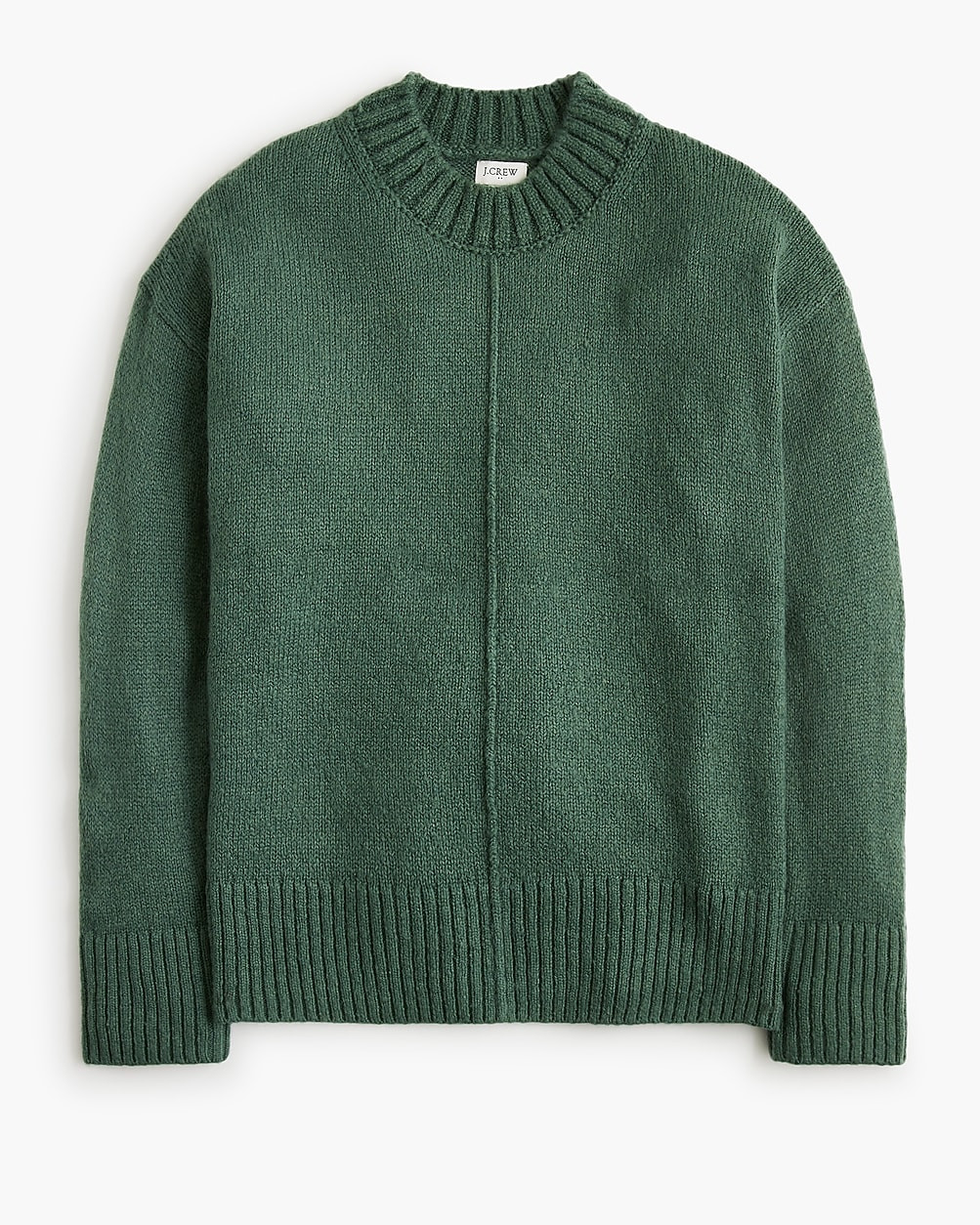Mockneck boyfriend sweater | J.Crew Factory