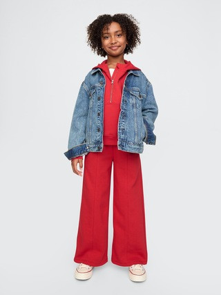 Kids Vintage Soft Wide-Leg Sweatpants | Gap (US)