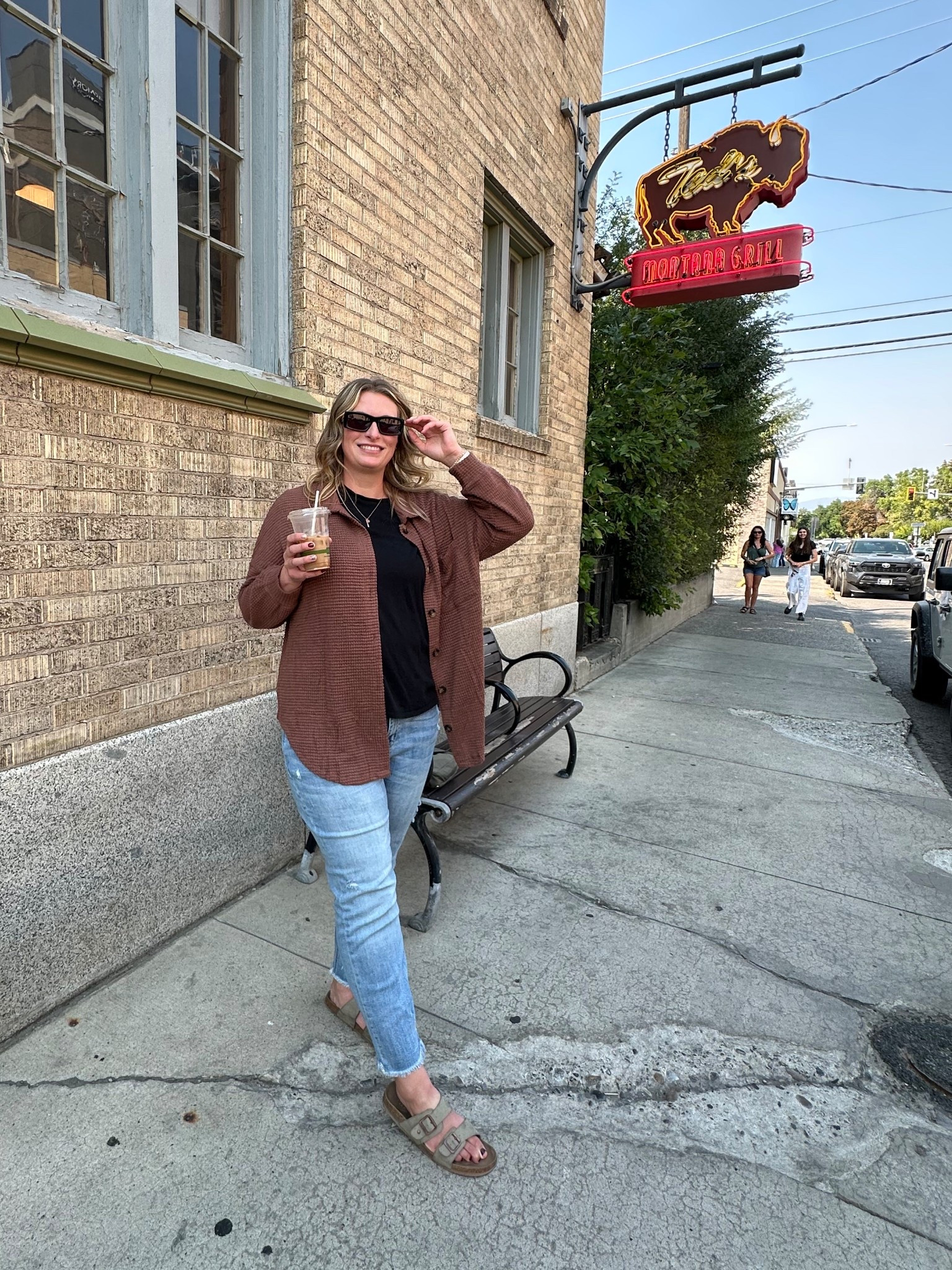 This waffle knit cardigan is so cozy and comfortable! I’m loving the brown but they have so many different colors! My sunnies are Bebe but I linked some dupes that come with 2 for under $20!

#LTKPlusSize #LTKFindsUnder50 #LTKSaleAlert