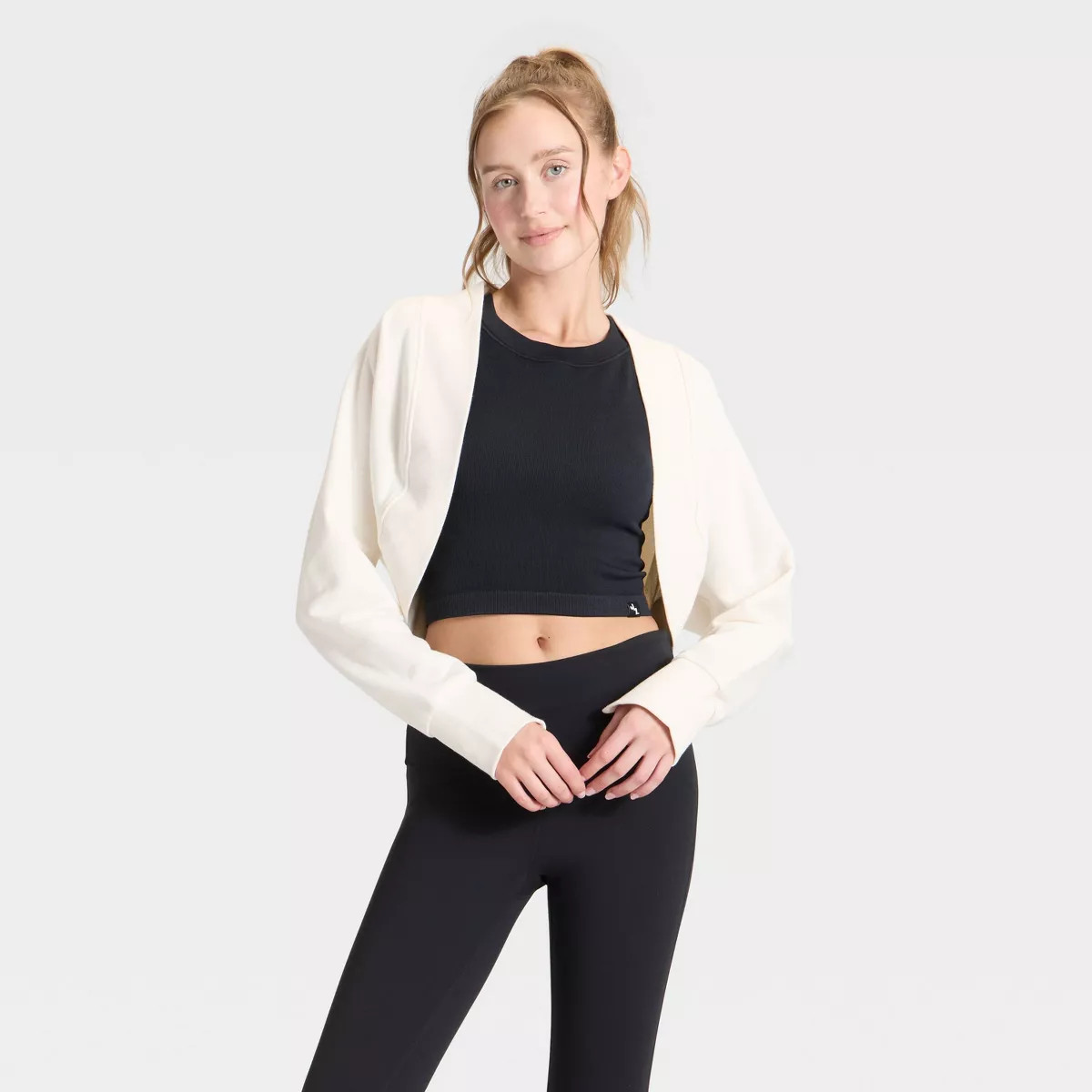 Women's French Terry Shrug - JoyLab™ | Target