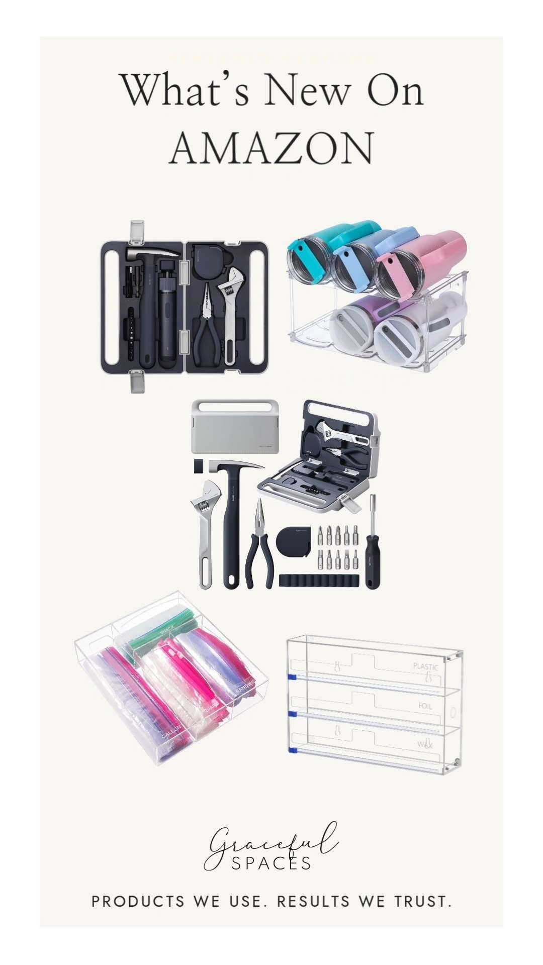 Acrylic kitchen items and these awesome HOTO tool kits have been client favorites as of late! 

 #LTKHome