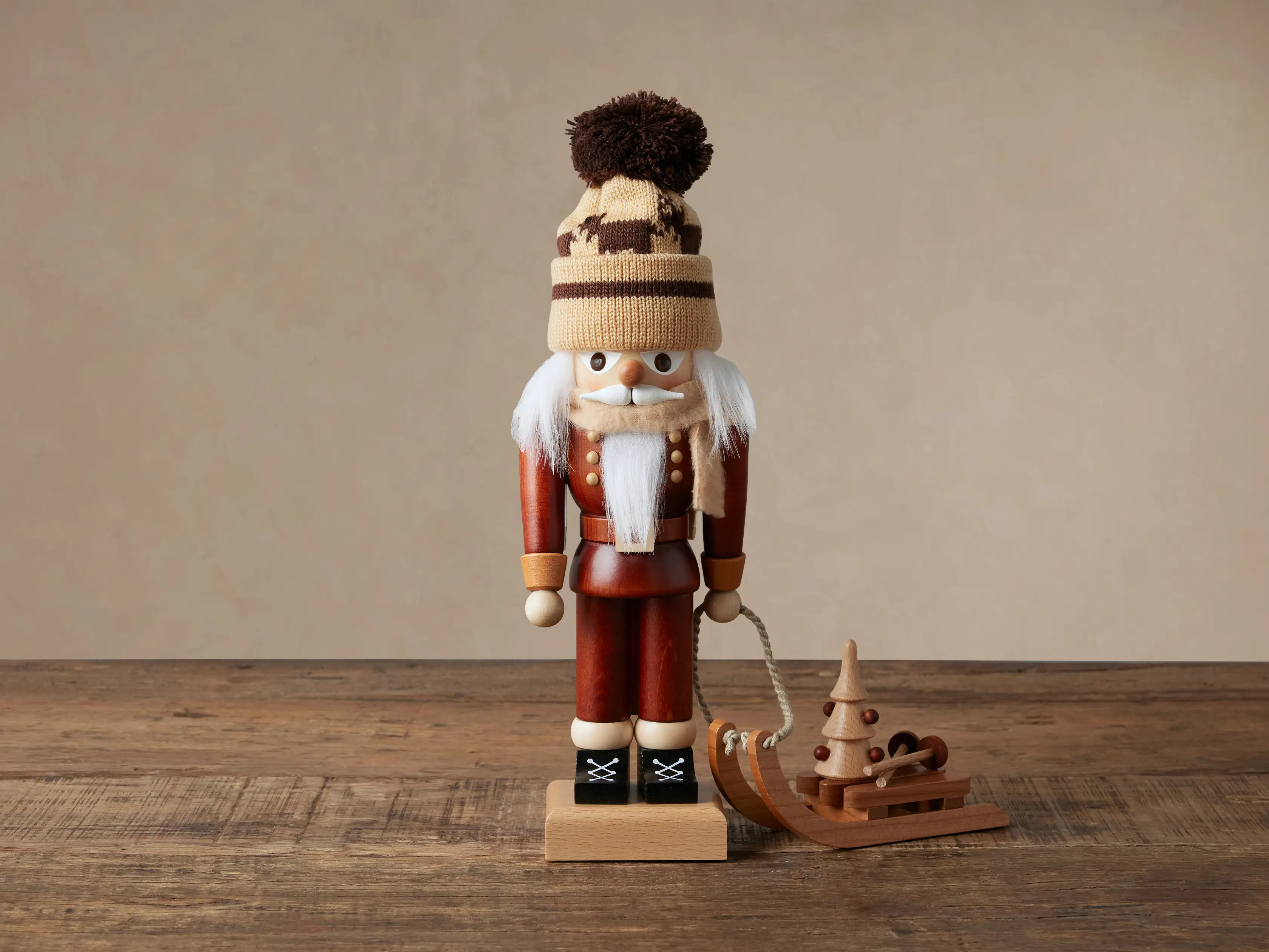 Sled Racer Nutcracker | Arhaus