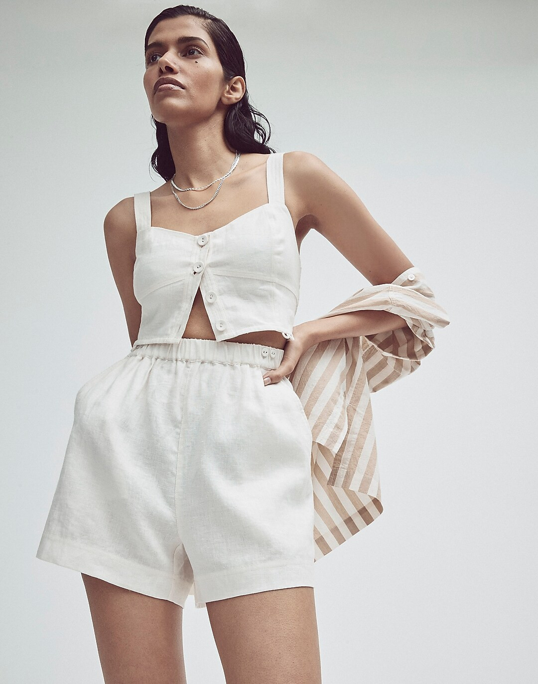 Modular Sleeveless Romper | Madewell