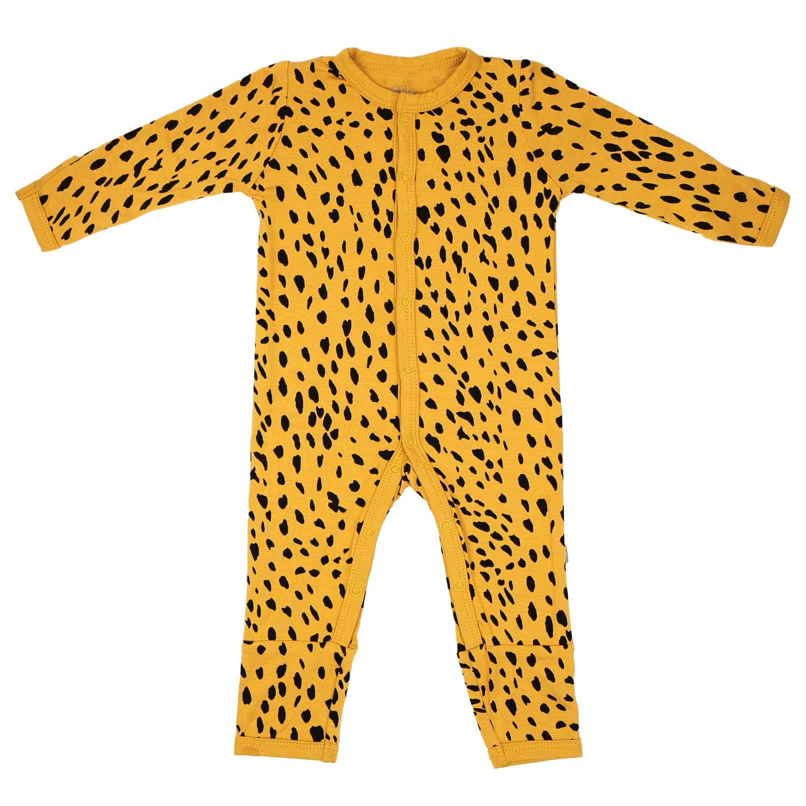 Romper in Marigold Cheetah | Kyte BABY