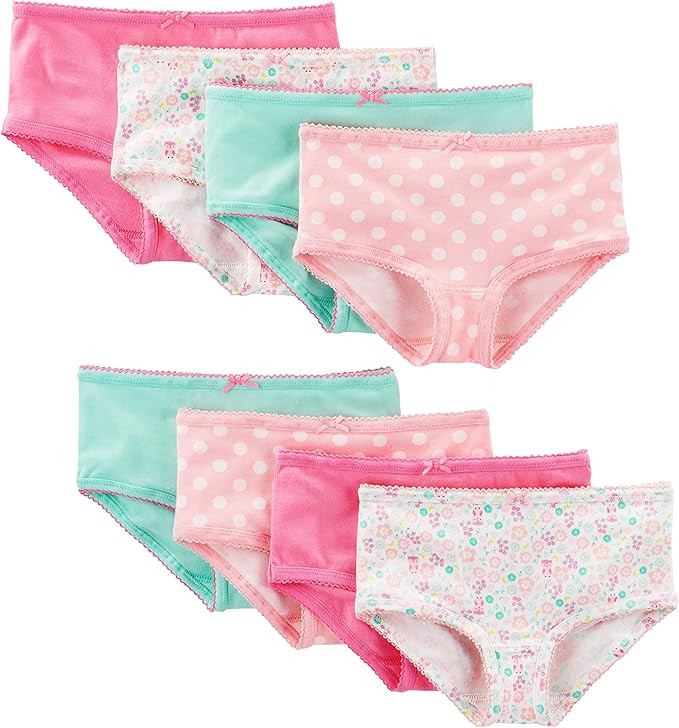 Simple Joys by Carter's Girls' 8-Pack Underwear       Send to LogieInstantly adds this product to... | Amazon (US)