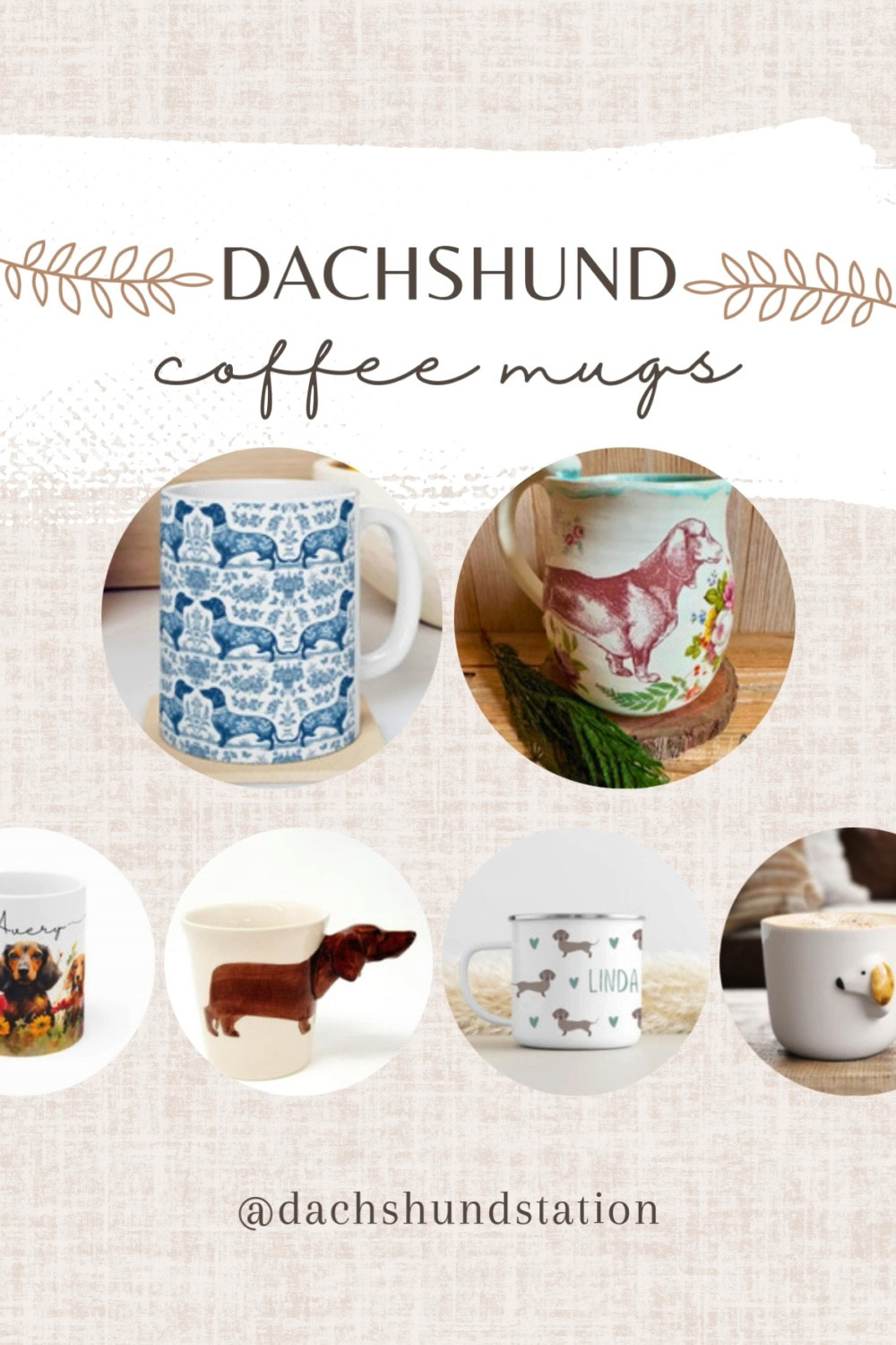 Love coffee and dachshunds?  Enjoy these cute and quirky, dachshund coffee mugs.
#doxiefinds #dachshundfinds #dachshundmom

#LTKPets #LTKGiftGuide #LTKHome