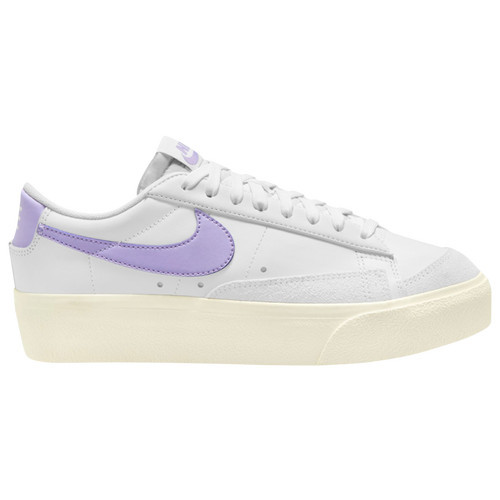 Nike Womens Nike Blazer Low Platform - Womens Shoes Purple/Purple Size 7.5 | Champs Sports