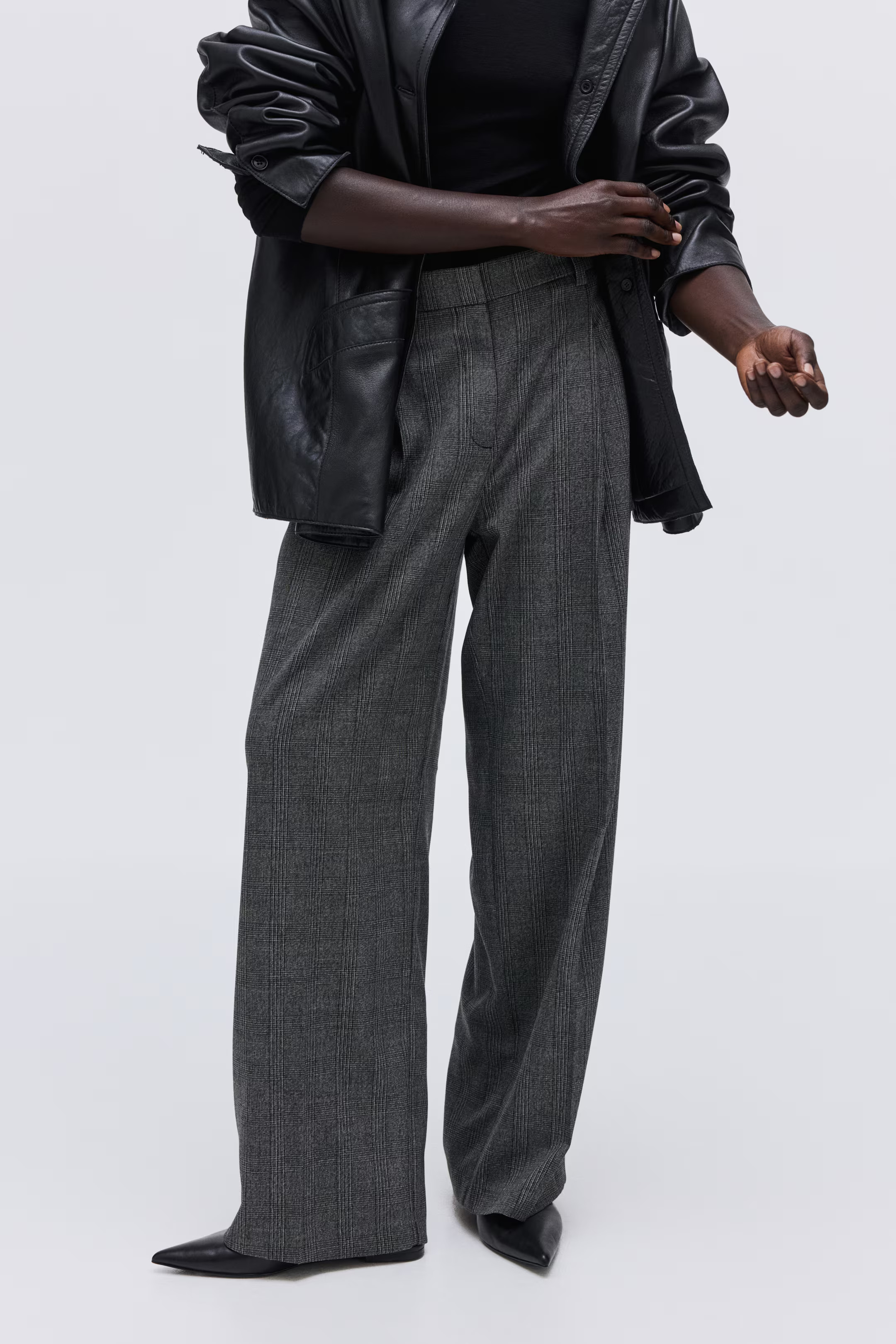 Wide tailored trousers | H&M (UK, MY, IN, SG, PH, TW, HK)