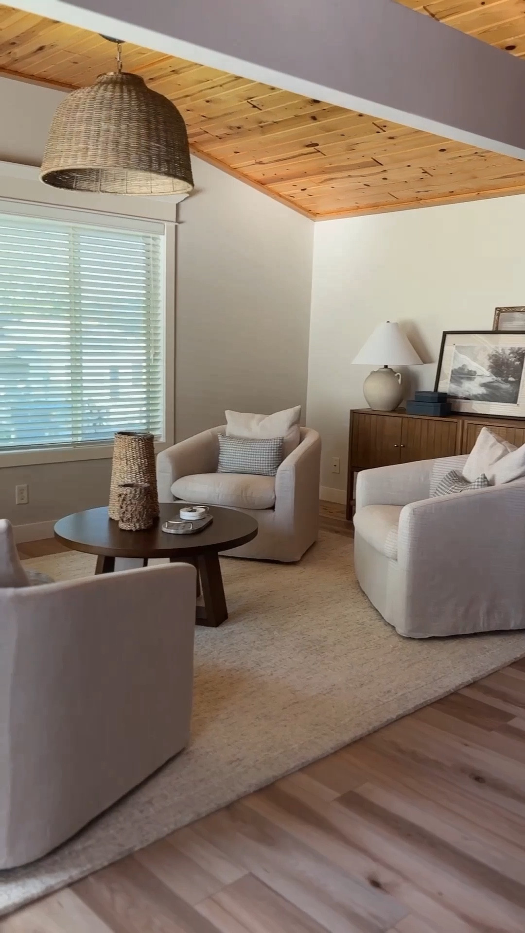 #ad Before and after at our lake cabin! I love these performance linen chairs from @Wayfair. So comfortable and easy to clean! Don’t miss Spring Cyber Week, up to 80% off plus free shipping! #wayfair #wayfairpartner

#LTKSaleAlert #LTKHome