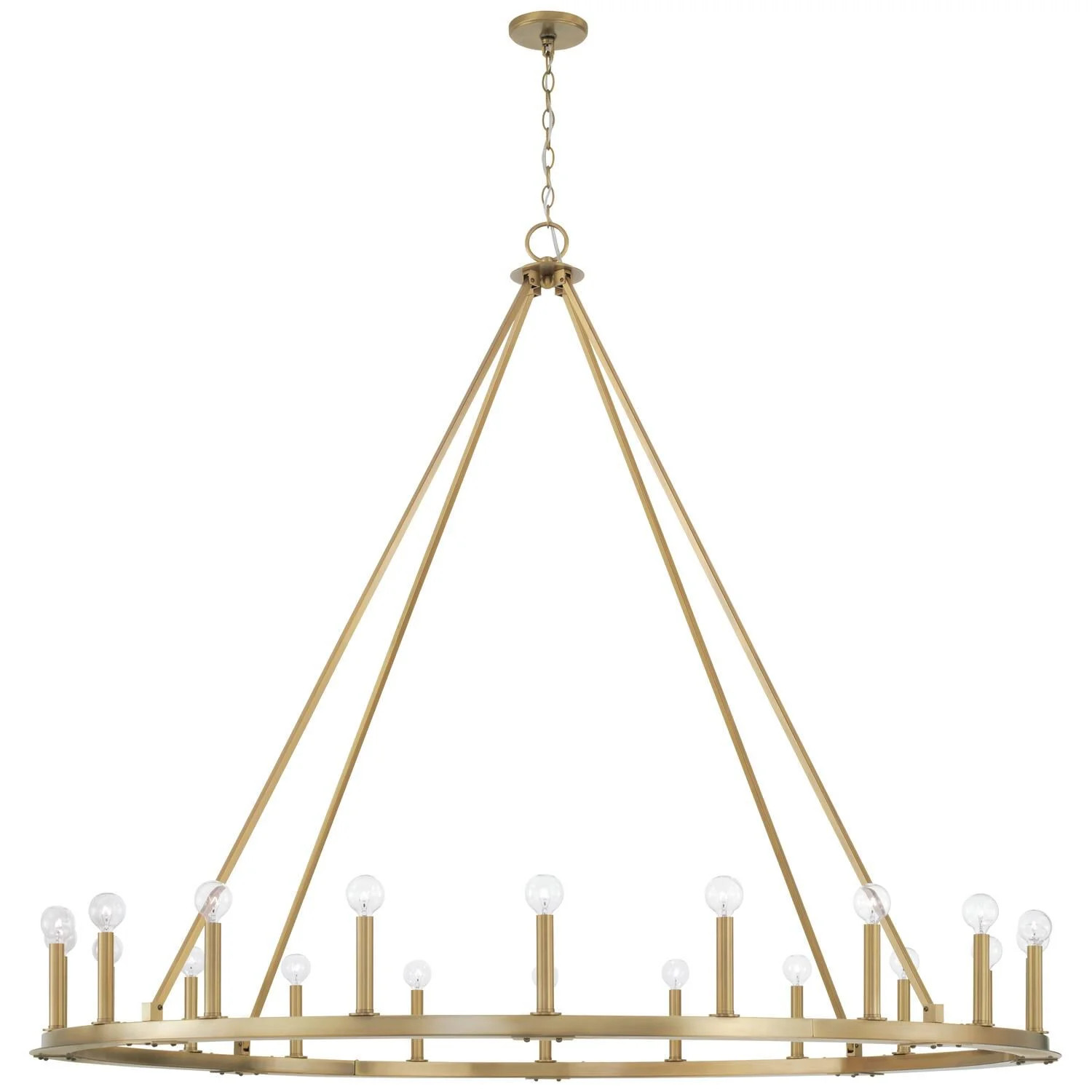 Pearson 60 Inch 20 Light Chandelier by Capital Lighting Fixture Company | 1800 Lighting