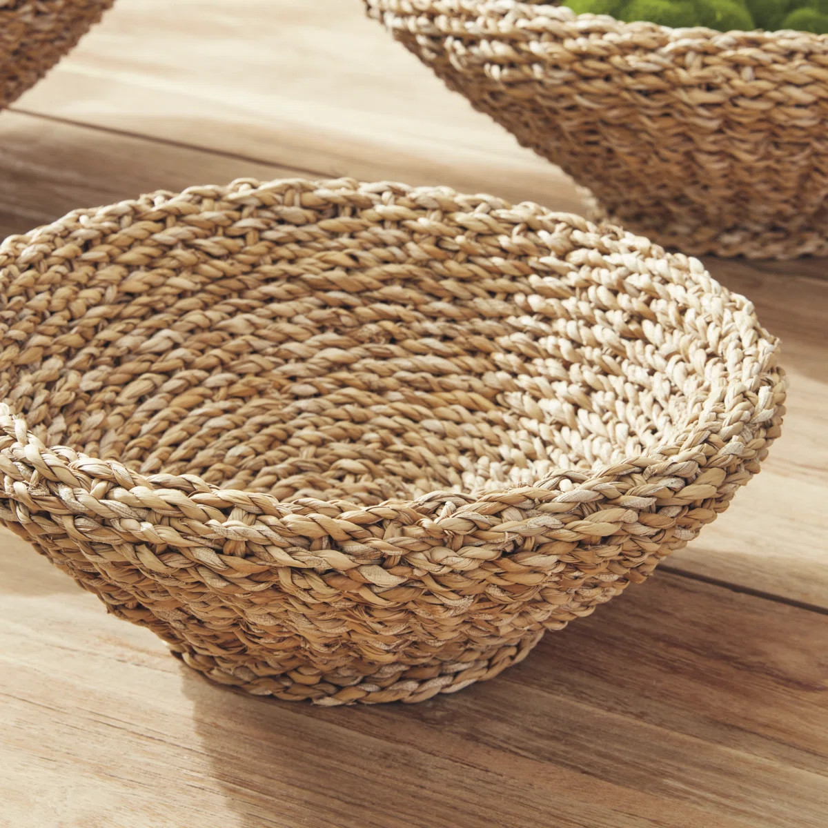 Charton 3 Piece Seagrass General Basket Set | Wayfair North America