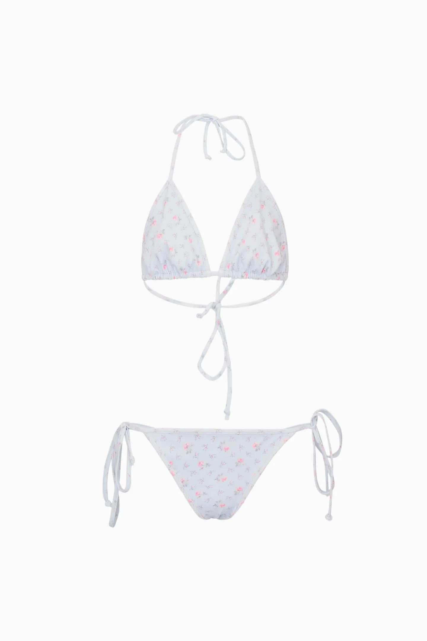 Tween Dannie Triangle Bikini | LoveShackFancy