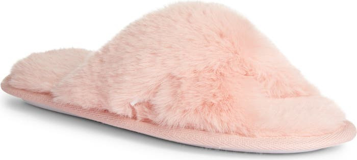Snuggle Plush Faux Fur Slipper | Nordstrom