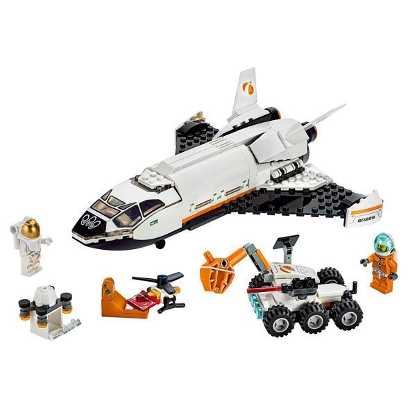 LEGO City Space Mars Research Shuttle Space Shuttle Toy Building Kit with Mars Rover 60226 | Target