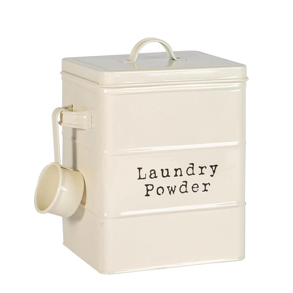 Harbour Housewares - Vintage Metal Laundry Powder Canister | Wayfair UK