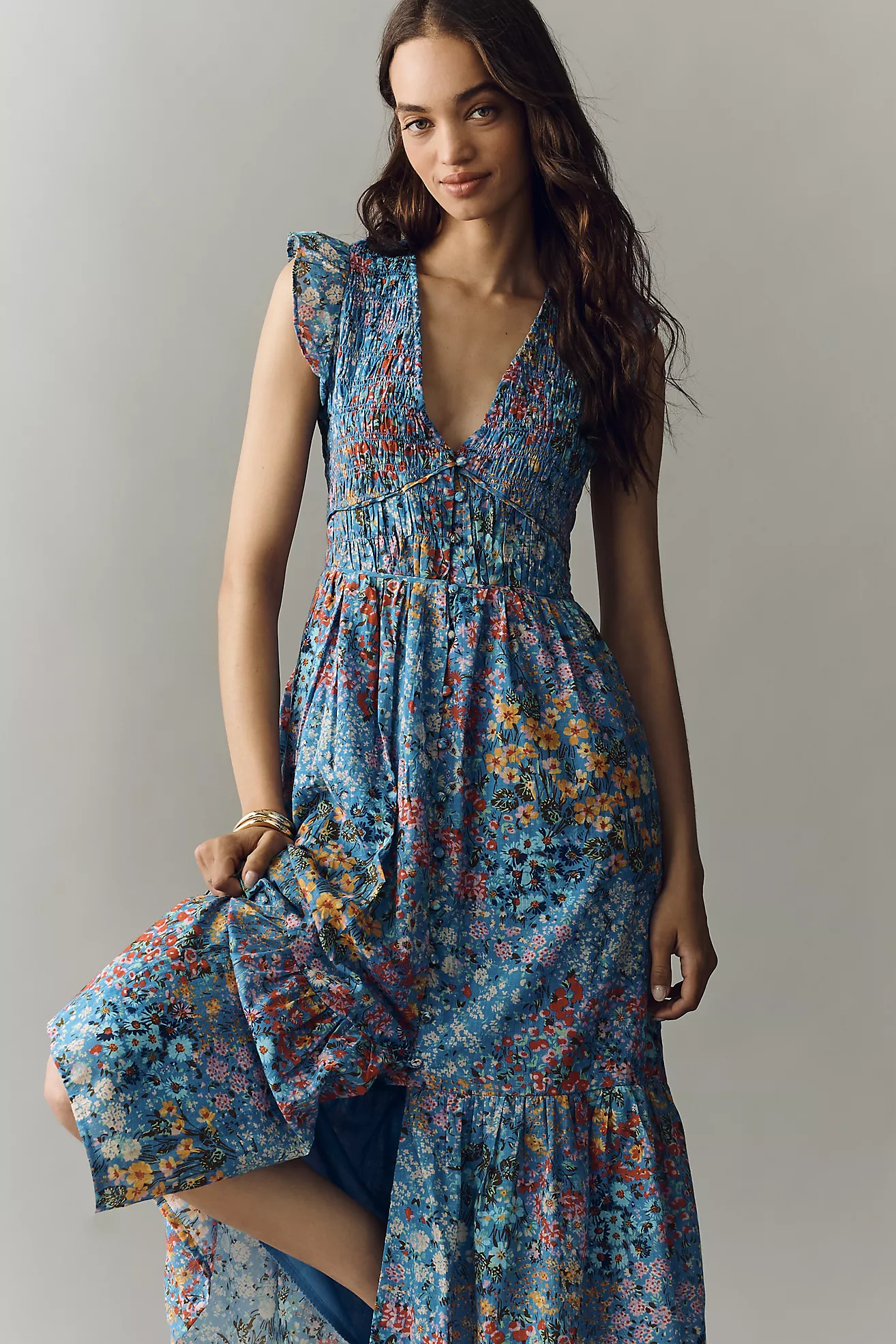 The Peregrine Midi Dress | Anthropologie (US)