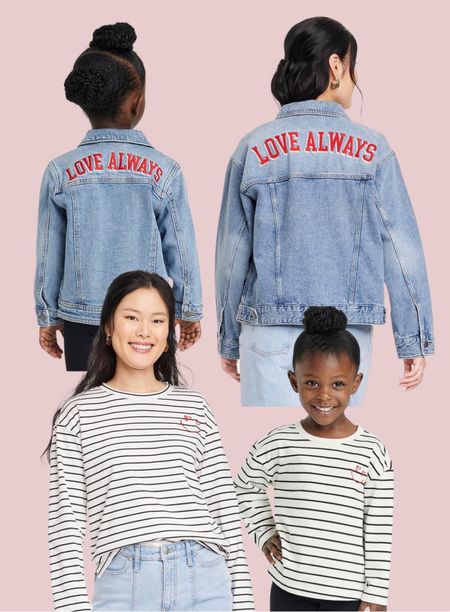 New Mom & Mini love collection just dropped at Target!!! 🥰 ♥️ 

❤️ Follow me on Instagram @TargetFamilyFinds 

#LTKFind #LTKfamily #LTKkids