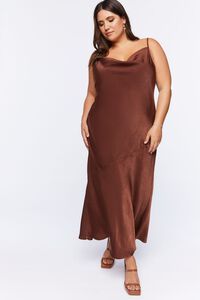 Plus Size Satin Slip Maxi Dress | Forever 21 (US)