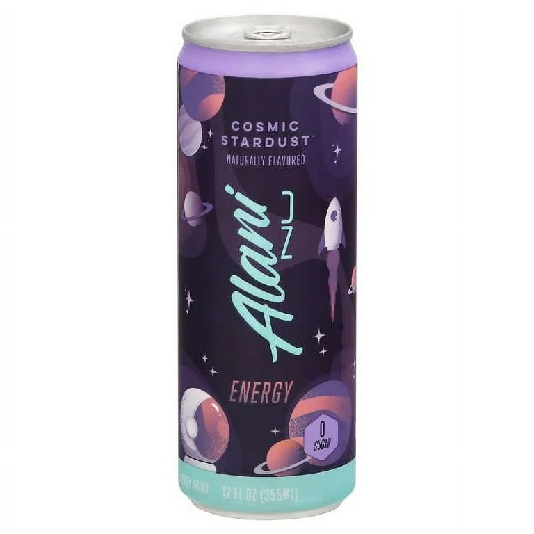 Alani Nu Sugar-Free Energy Drink, Cosmic Stardust, 12 fl oz Can (Single Can) | Walmart (US)
