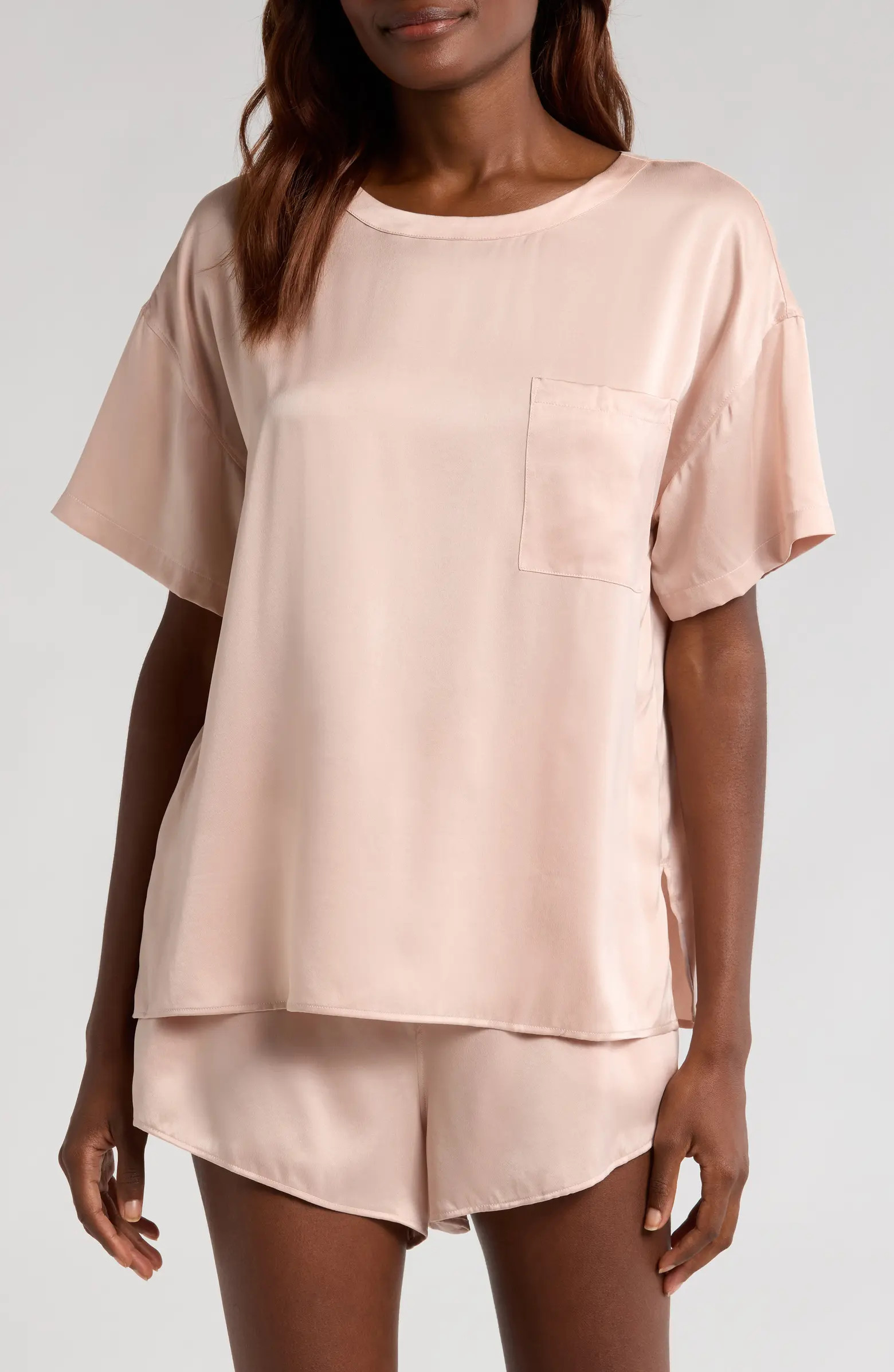 Washable Silk Short Pajamas | Nordstrom