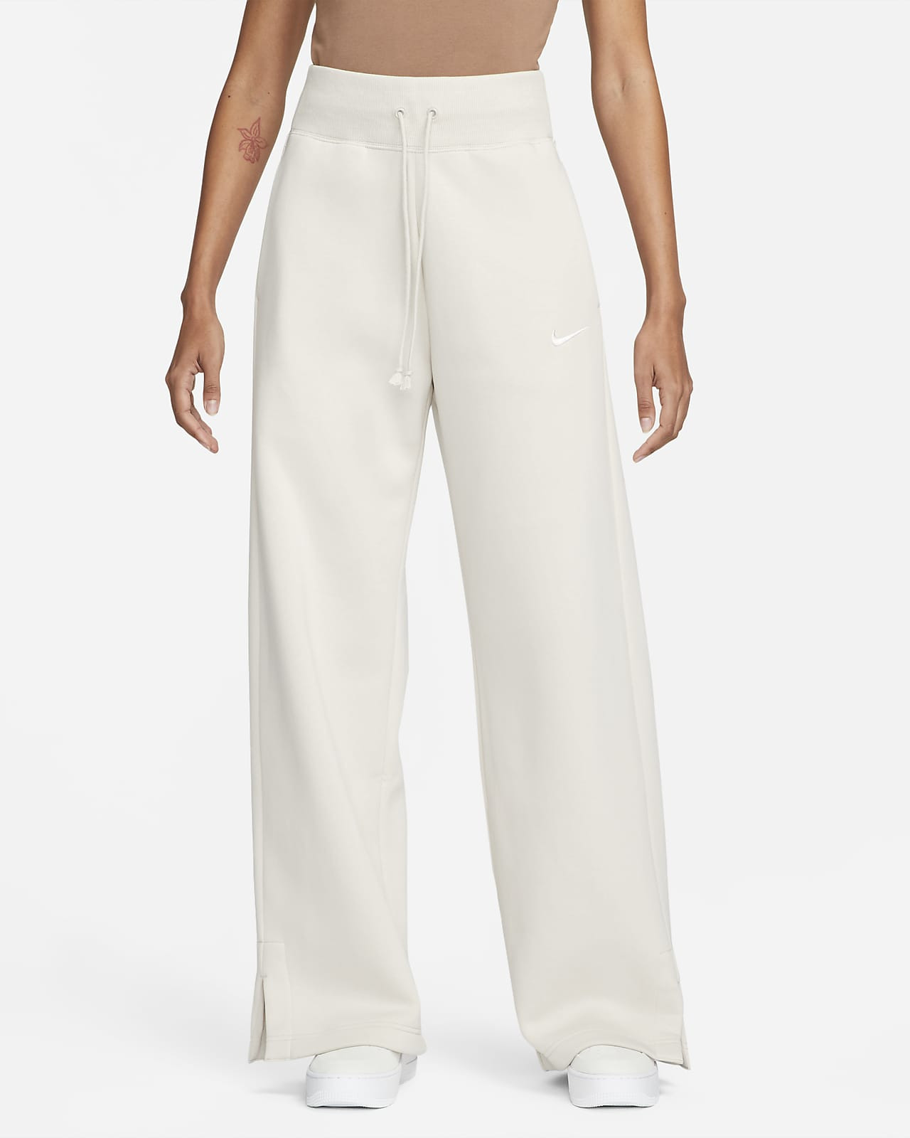 Nike Sportswear Phoenix Fleece Women's High-Waisted Wide-Leg Tracksuit Bottoms. Nike UK | Nike (UK)