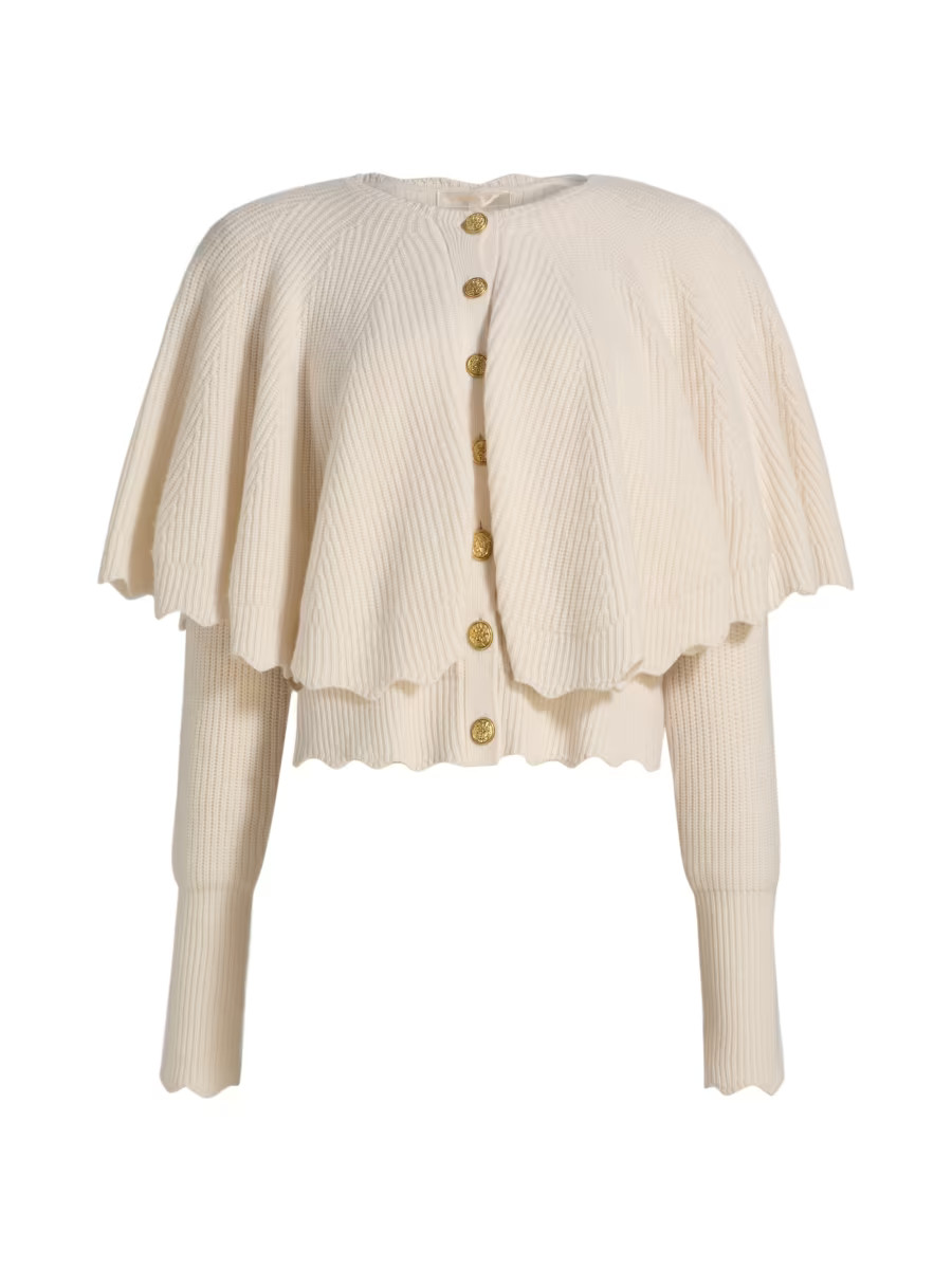 Daelyn Wool-Cashmere Cardigan | Saks Fifth Avenue