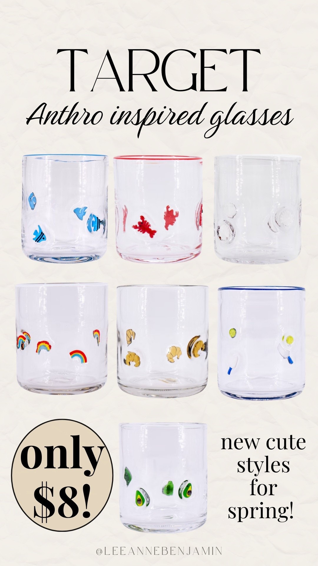 Anthro inspired glassware at Target! 🎯 

#LTKOver40 #LTKHome #LTKdayinmylife
