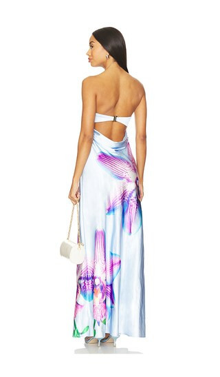 Runaway The Label Celeste Maxi Dress in Baby Blue. - size M | Revolve Clothing (Global)