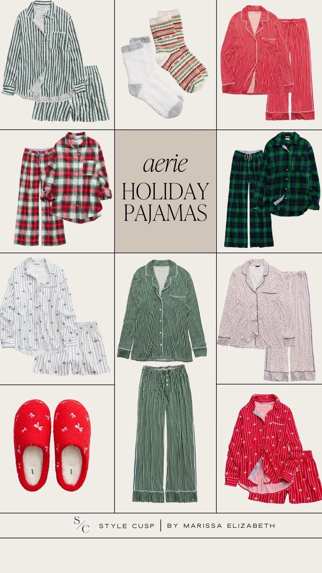 aerie holiday pajamas 🎄❤️

#LTKGiftGuide #LTKHoliday