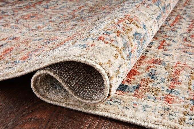 Loloi II Saban Sand/Rust 9'-4" x 13' Area Rug | Amazon (US)