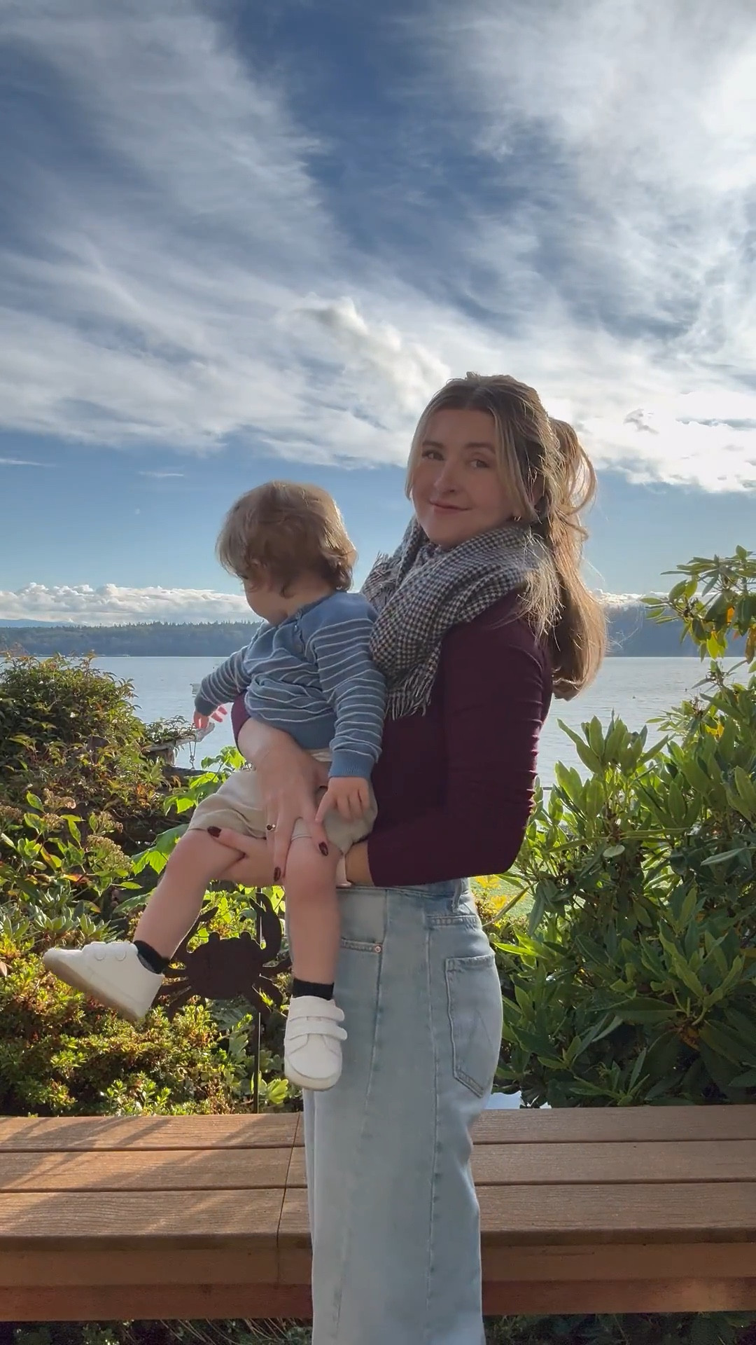 These jeans continue to be my ultimate favorite. They fit so well I linked similar scarves because I love this chunky scarf, especially now that it’s pretty much winter. I also linked my baby boys shoes, which I think are so cute and some similar sweaters because I can’t find the exact sweater link of his 

#LTKgrwm #LTKStyleTip #LTKdayinmylife