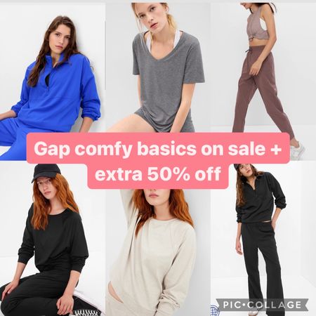 Gap casual finds on sale + extra 50% off code GOSHOP #casualoutfit #casualstyle #athleisure #leggings #joggers #sweatshirt 

#LTKsalealert #LTKunder50 #LTKstyletip