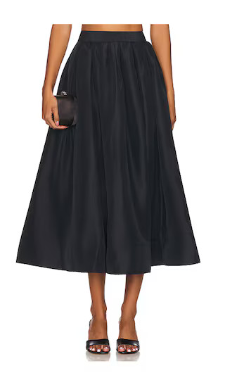 Emilia Full Skirt in Black | Revolve Clothing (Global)
