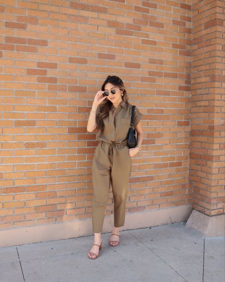 olive green jumpsuit from Darling 

#LTKfindsunder100