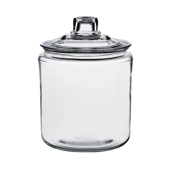 Anchor Hocking Heritage Hill Glass Jar with Lid, 1 Gallon, Well Suited to Pantry Jar Storage and ... | Walmart (US)