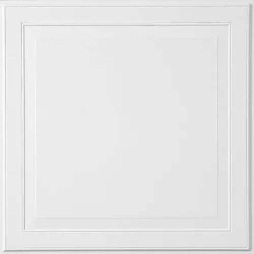 Armstrong Ceilings (Common: 24-in x 24-in; Actual: 23.735-in x 23.735-in) Single Raised 6-Pack Wh... | Lowe's