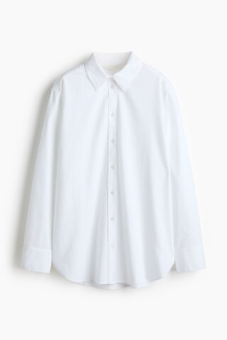 H & M - Oxford Shirt - White | H&M (US + CA)